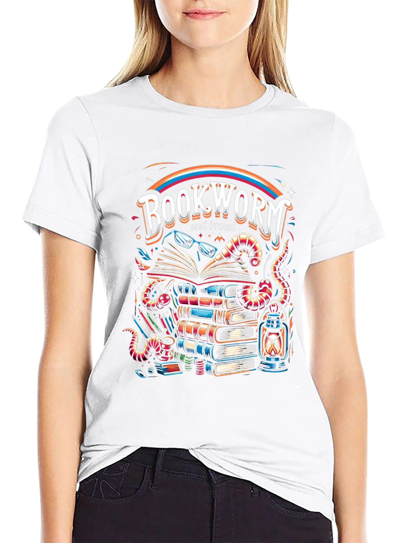 Bookworm and Proud Graphic Tee