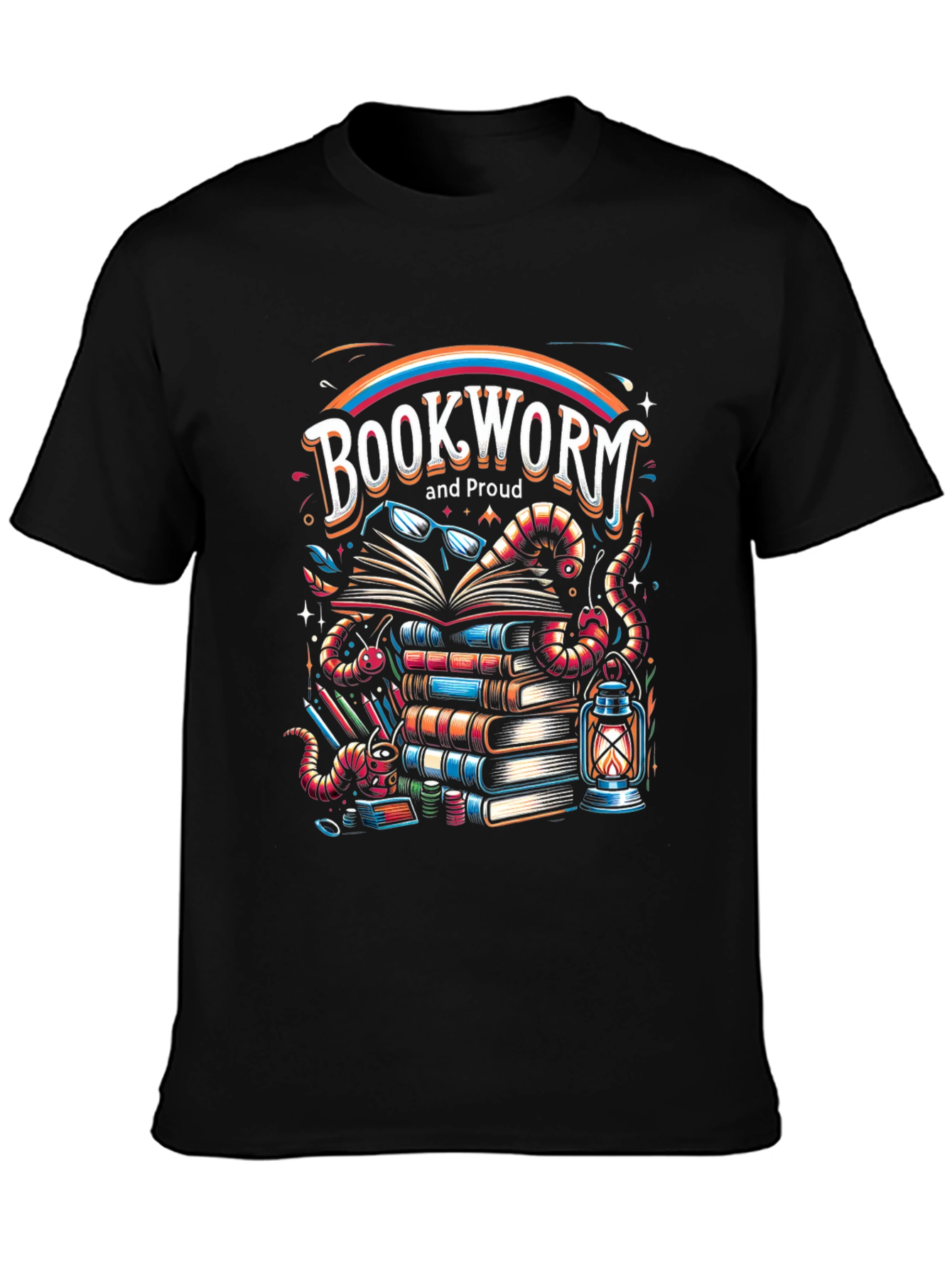 Bookworm and Proud Graphic Tee
