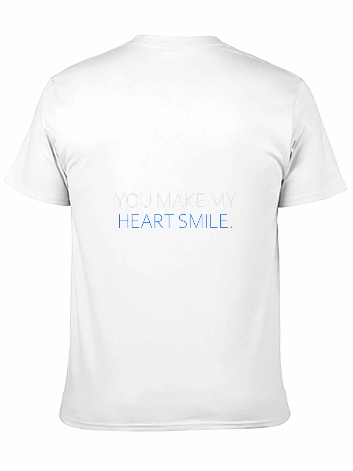 You Make My Heart Smile T-Shirt - Black