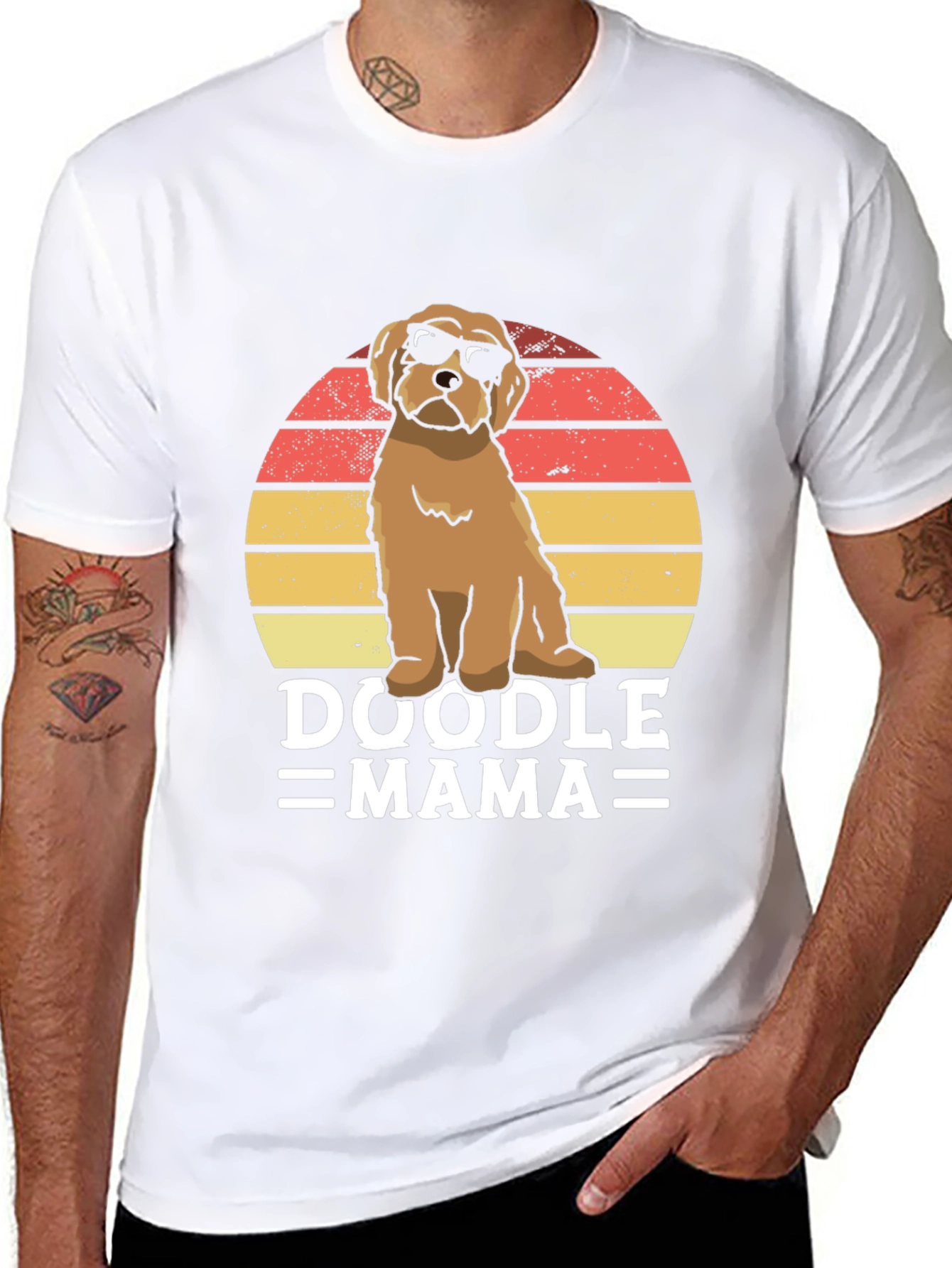 Doodle Mama T-Shirt Dog Lover Tee