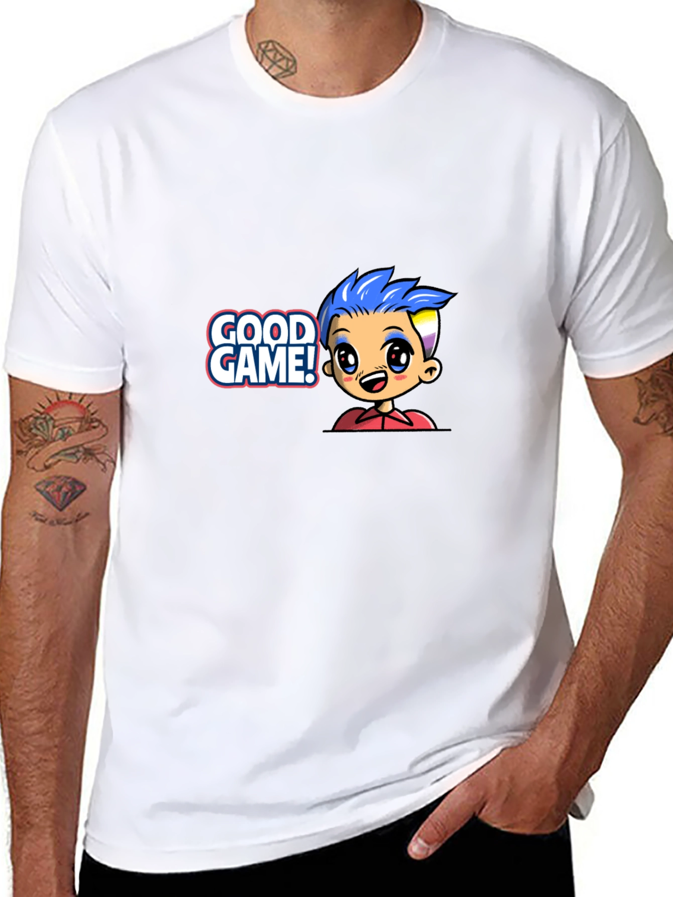 Good Game T-Shirt - Fun Cartoon Gamer Tee