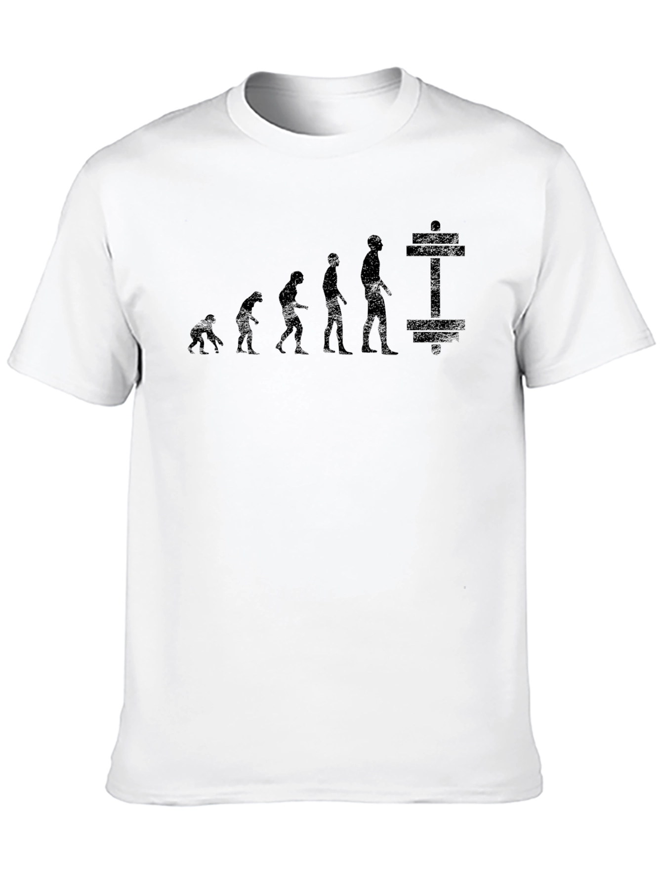 Evolution of Fitness T-Shirt - Black
