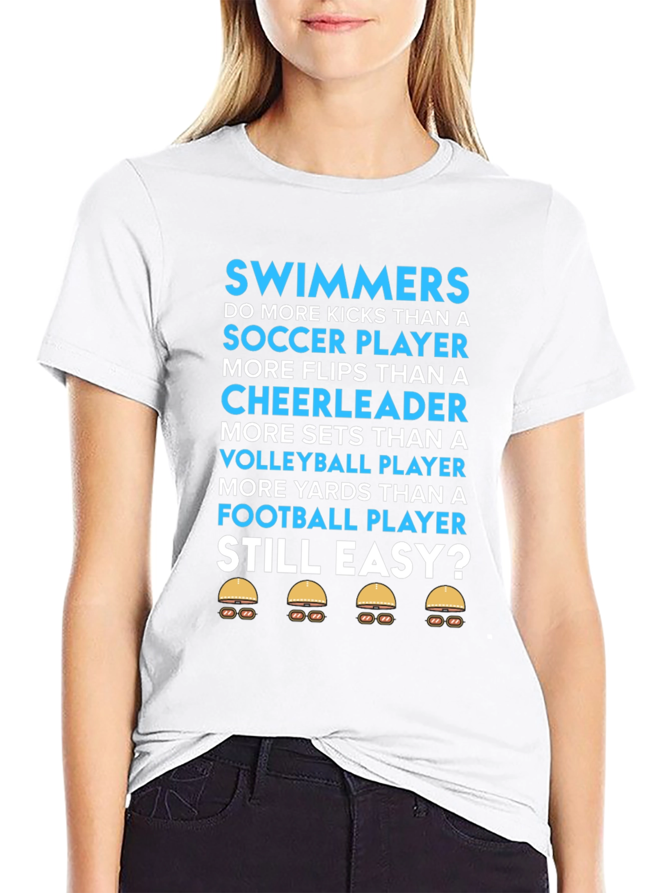 Swimmers Still Easy? T-Shirt