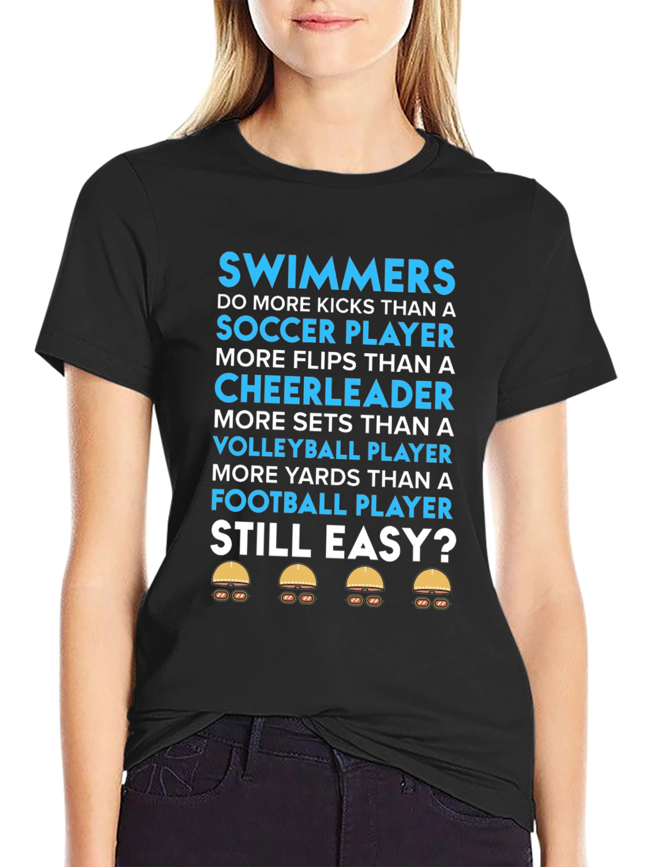 Swimmers Still Easy? T-Shirt