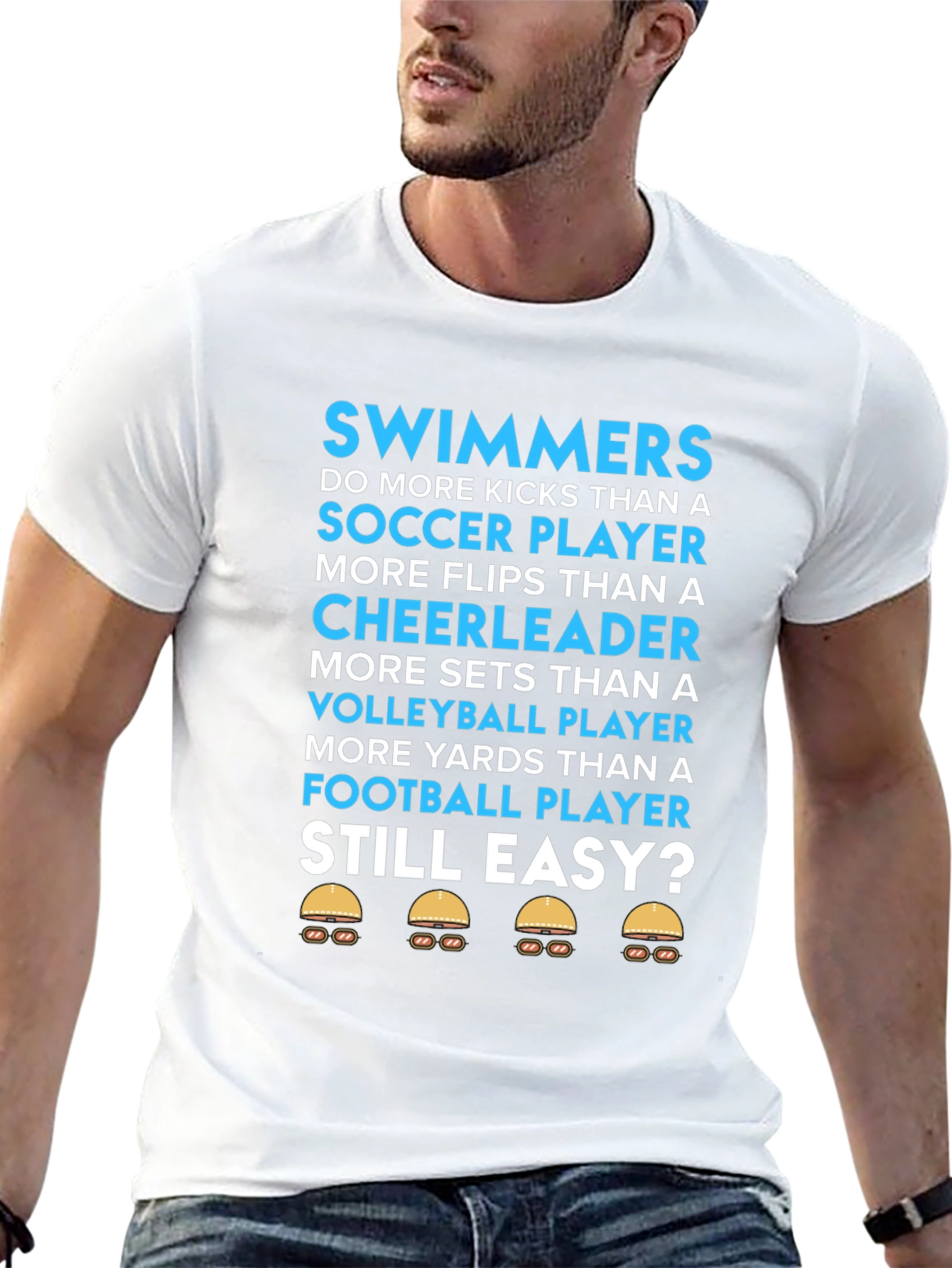 Swimmers Still Easy? T-Shirt