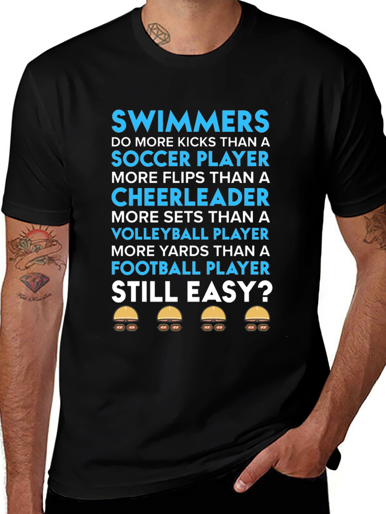 Swimmers Still Easy? T-Shirt