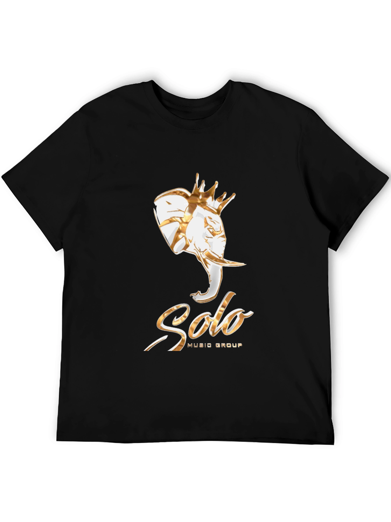 Solo Music Group Graphic T-Shirt Black