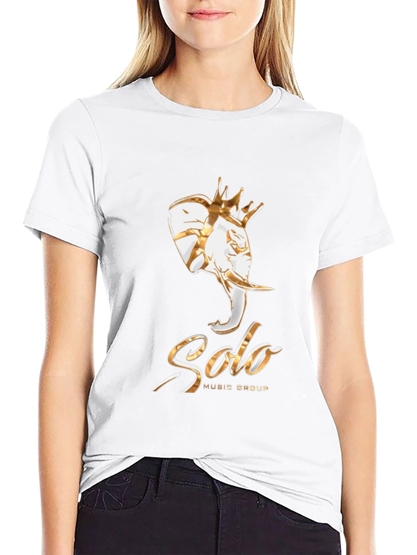 Solo Music Group Graphic T-Shirt Black