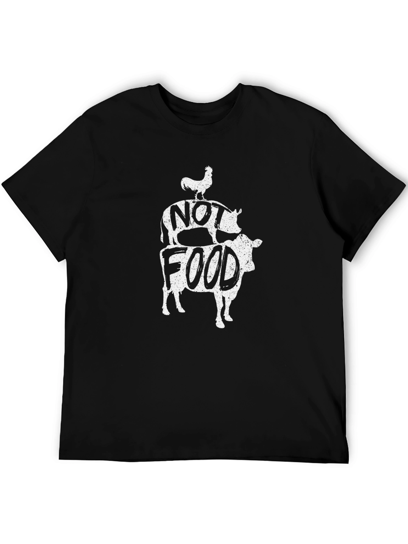 Vegan Not Food Animal Graphic T-Shirt