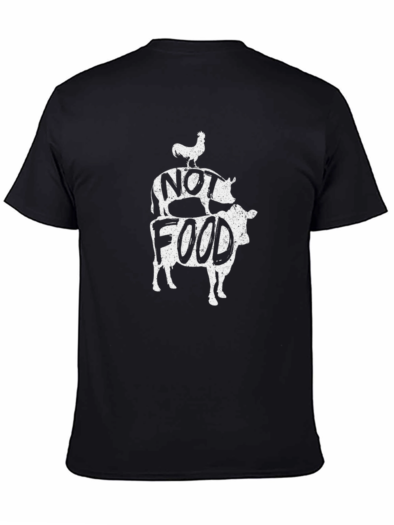 Vegan Not Food Animal Graphic T-Shirt