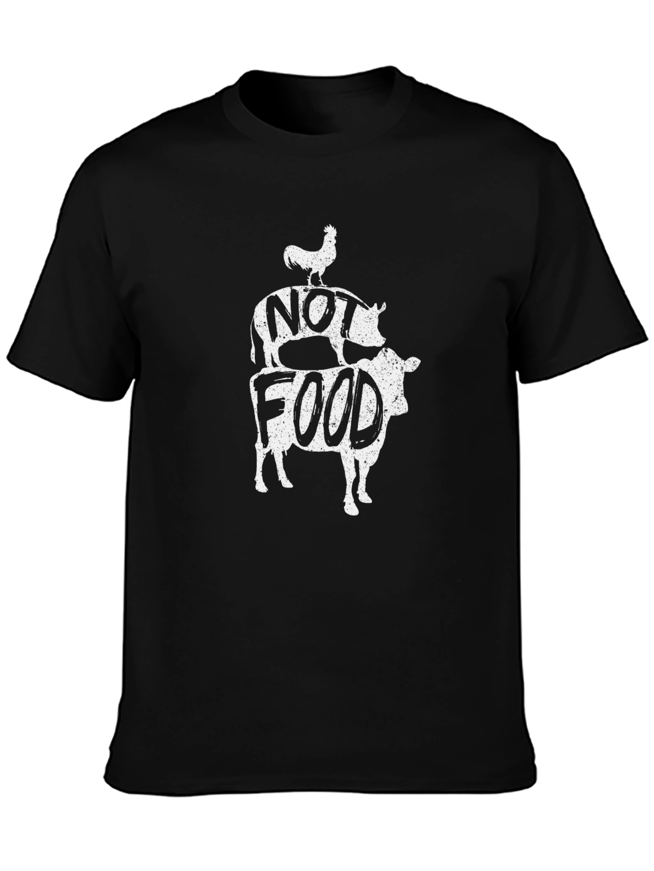 Vegan Not Food Animal Graphic T-Shirt