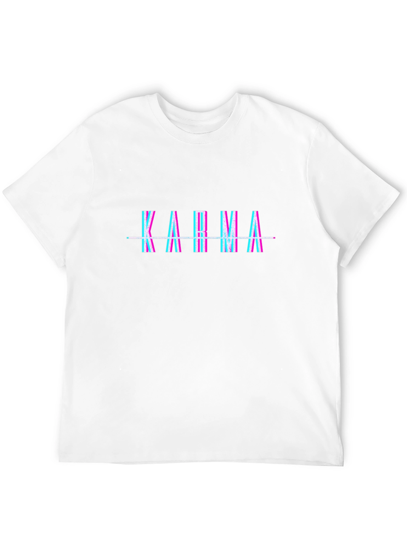 Karma Glitch T-Shirt - Stylish Graphic Tee