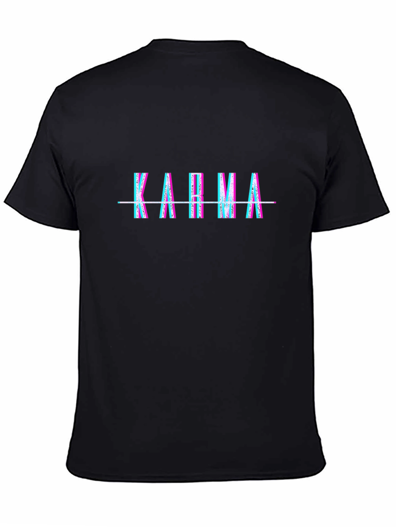 Karma Glitch T-Shirt - Stylish Graphic Tee