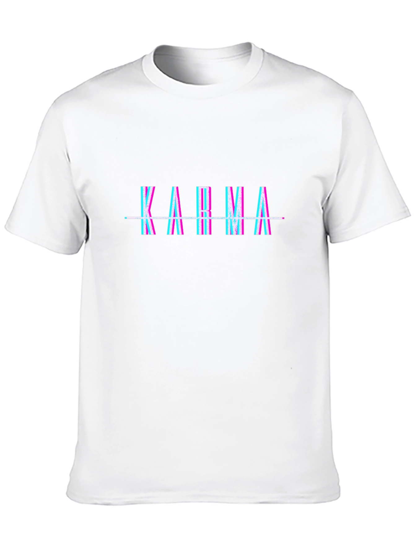Karma Glitch T-Shirt - Stylish Graphic Tee