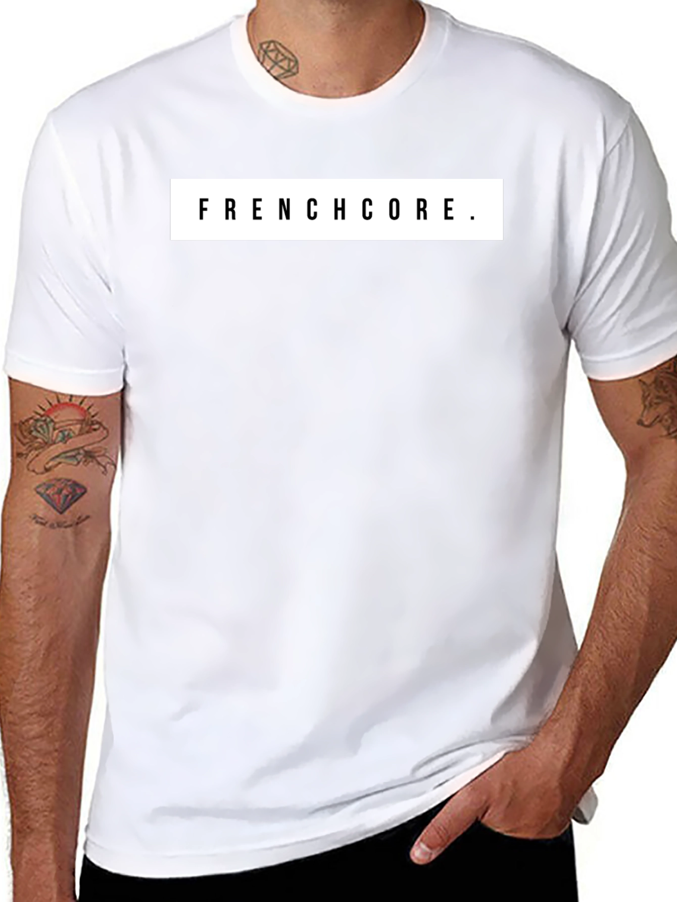 Frenchcore Graphic T-Shirt - Black
