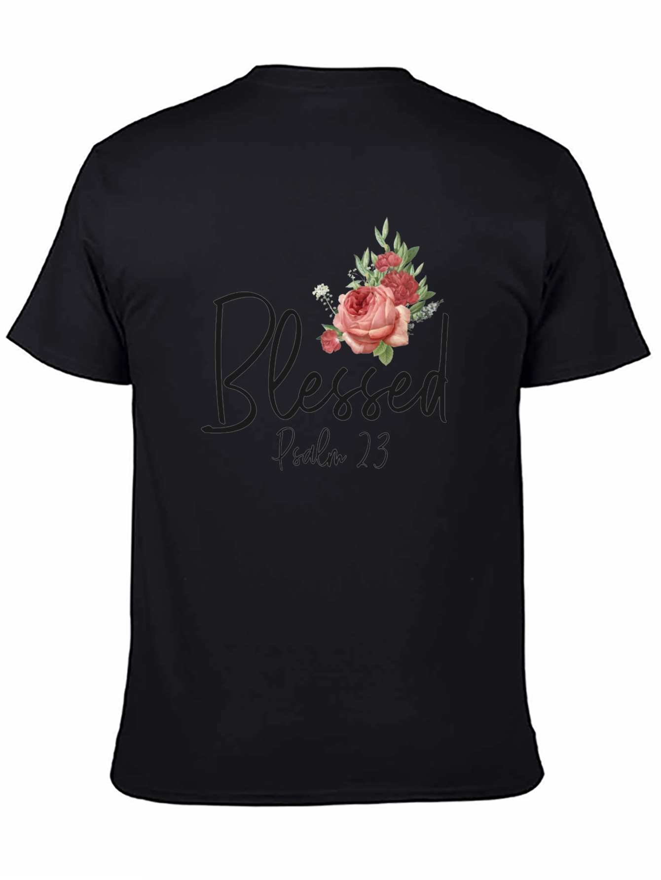 Blessed Proverbs 3:5 Floral T-Shirt