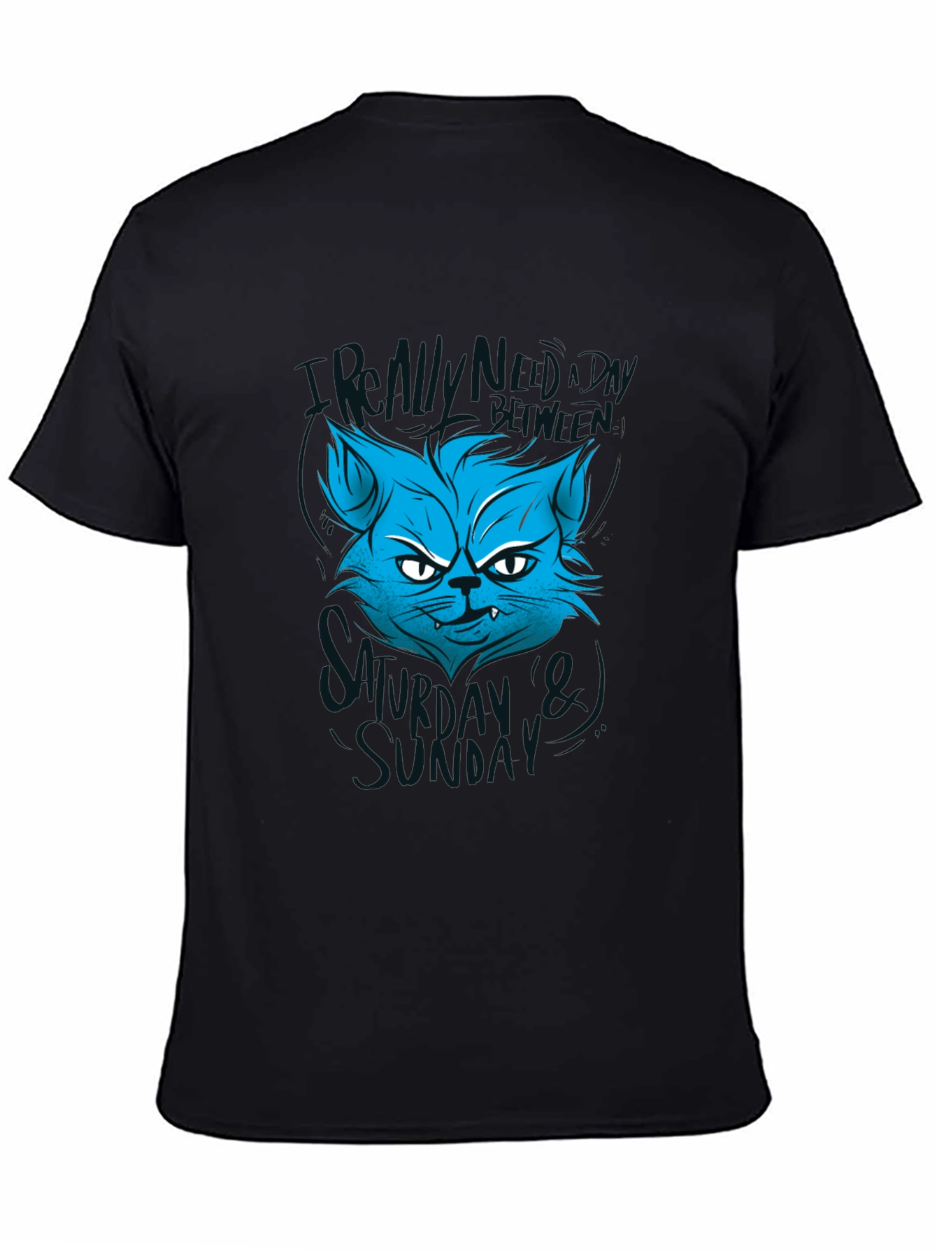 Grumpy Cat T-Shirt - Allergic to Monday Wednesday Sunday