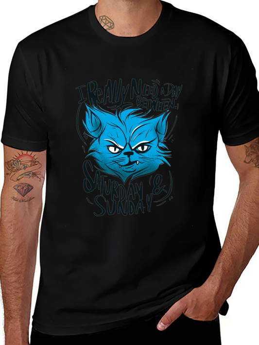 Grumpy Cat T-Shirt - Allergic to Monday Wednesday Sunday