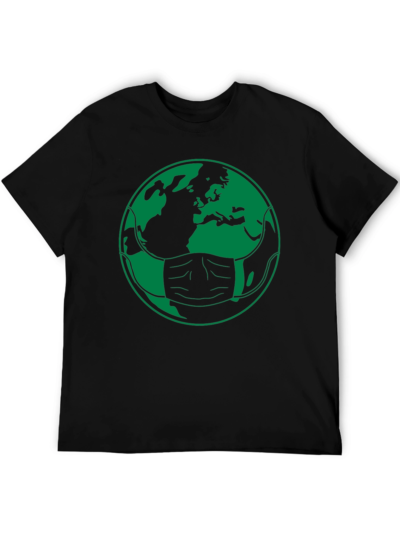 Earth Atlas Masked Graphic Tee - Unisex