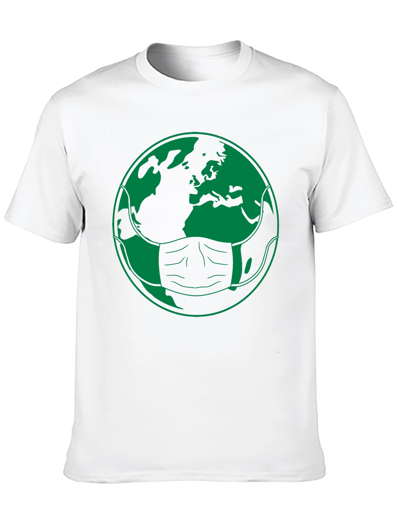 Earth Atlas Masked Graphic Tee - Unisex