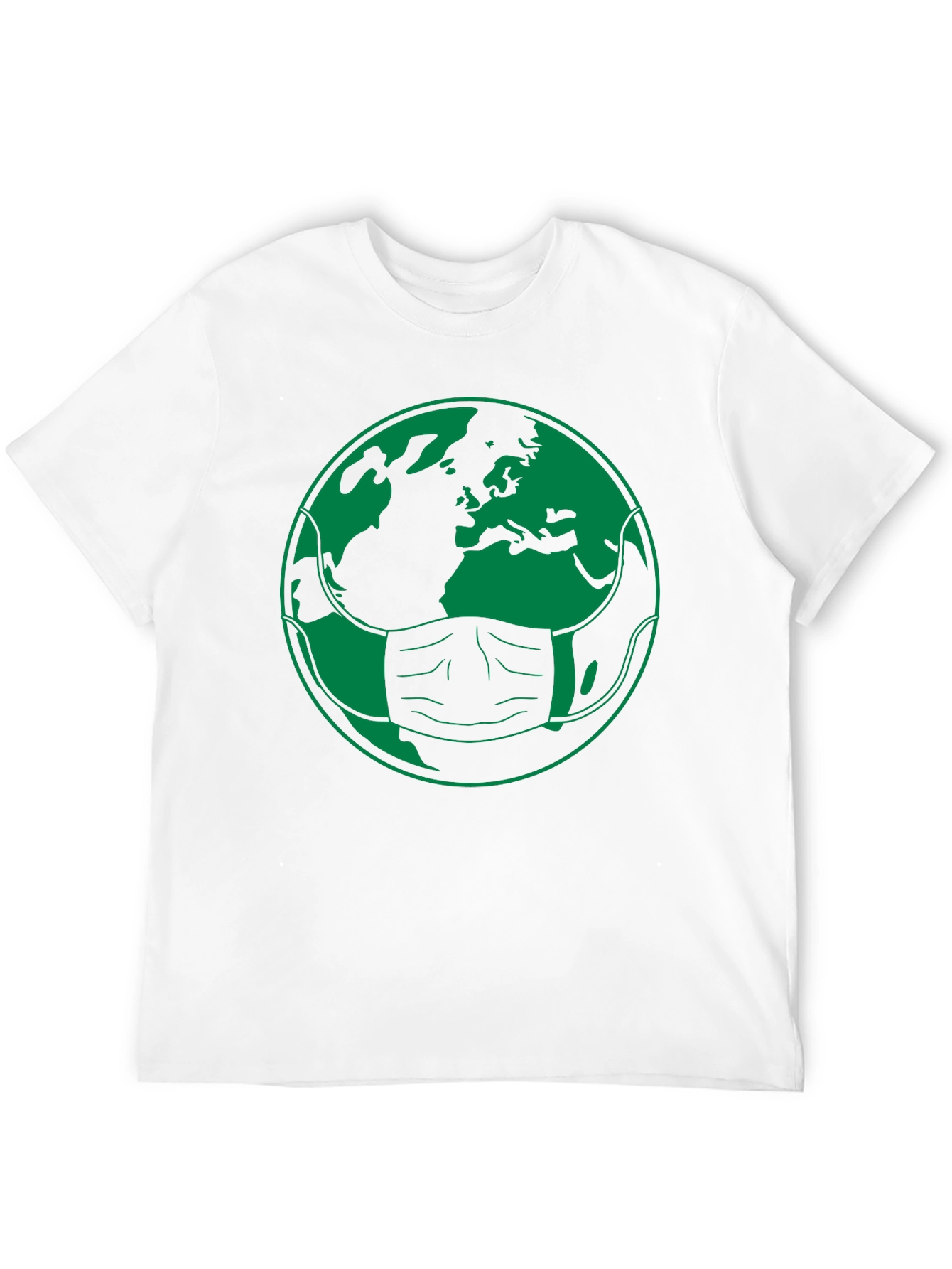 Earth Atlas Masked Graphic Tee - Unisex