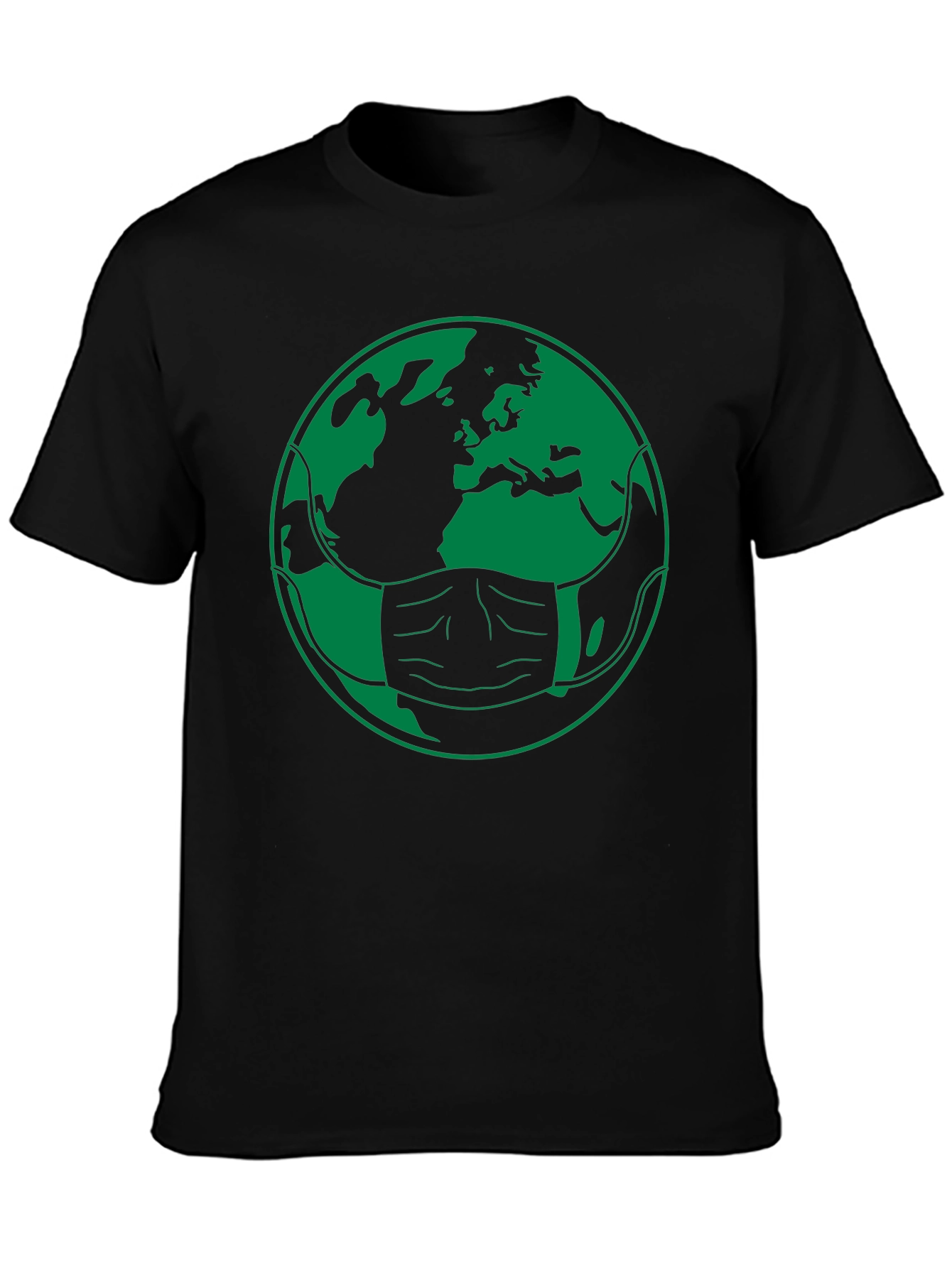 Earth Atlas Masked Graphic Tee - Unisex