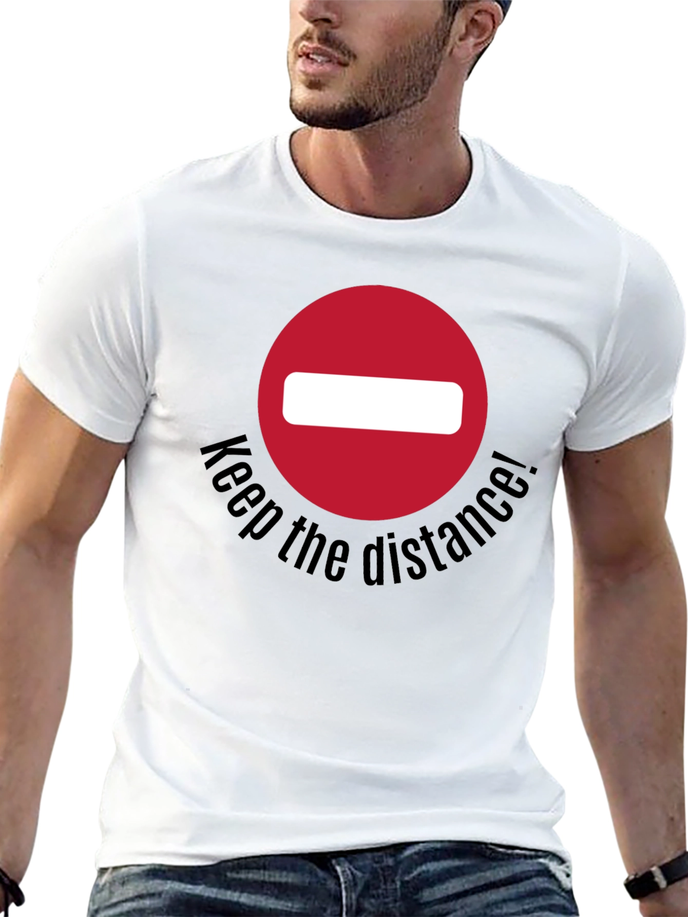 Keep The Distance T-Shirt - Social Distancing Tee
