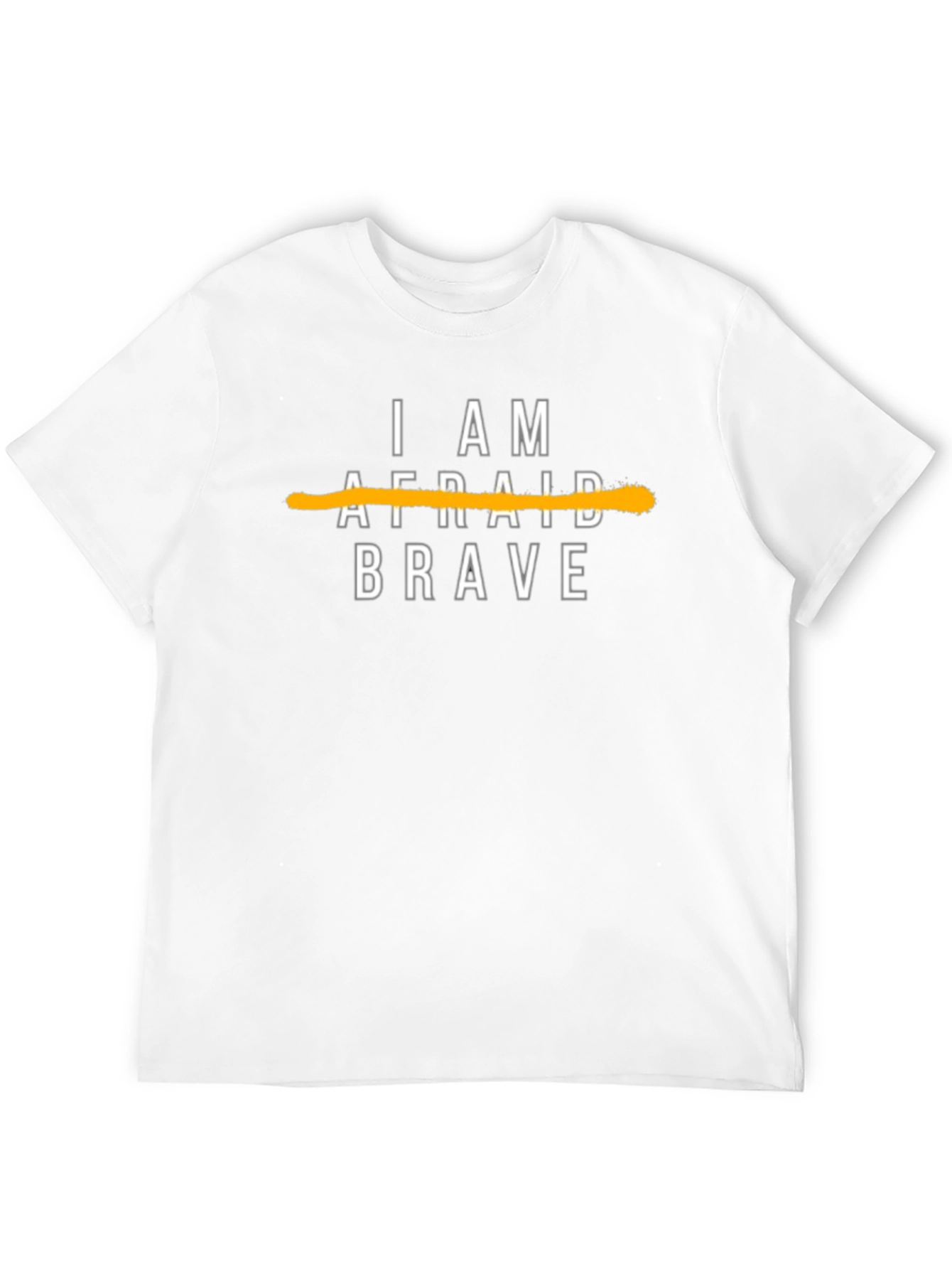 I am Brave Graphic Tee - Motivational T-Shirt
