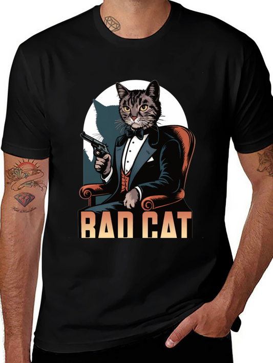 Bad Cat Tuxedo T-Shirt