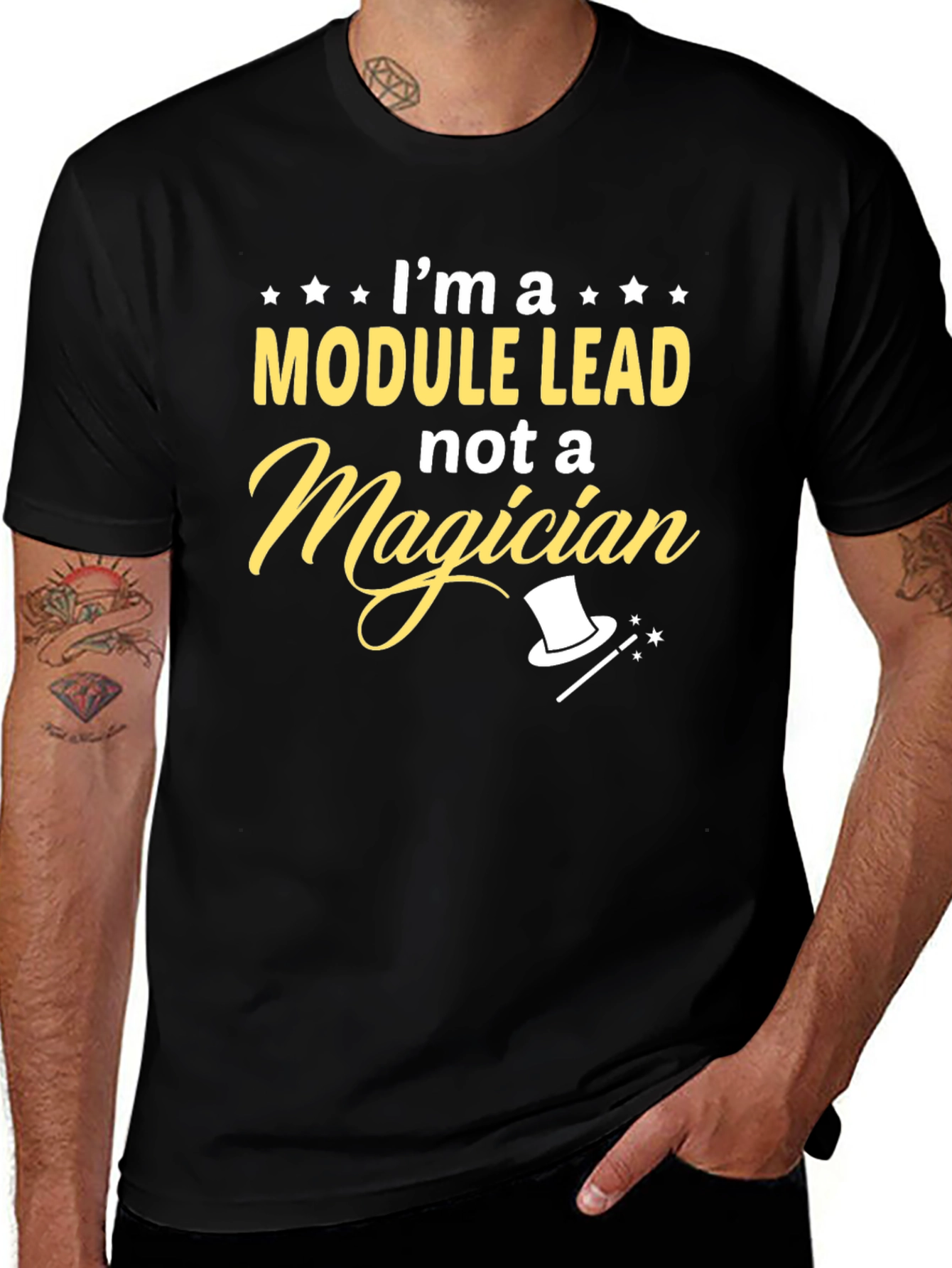 Module Lead T-Shirt - Not a Magician