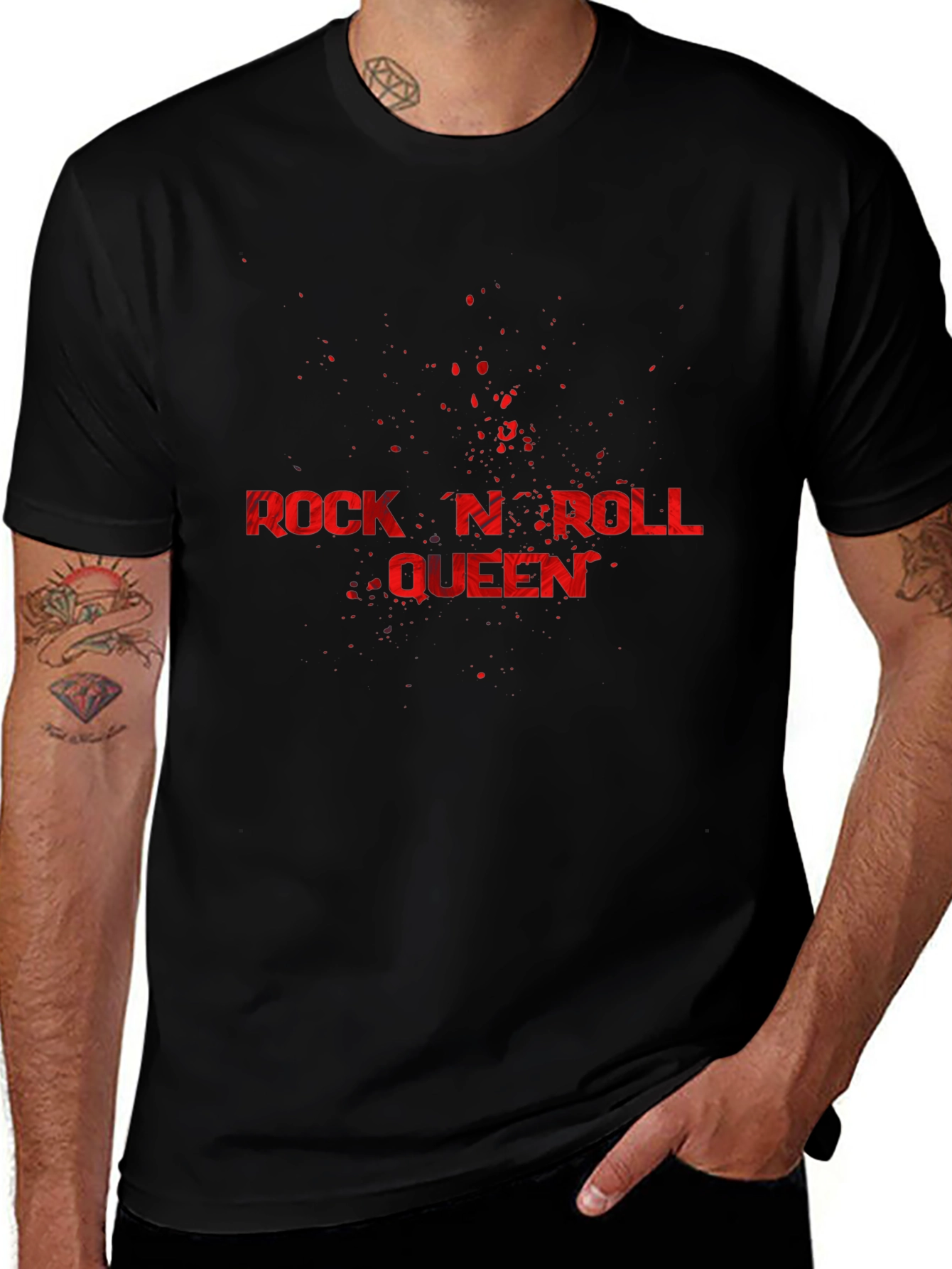 Rock N Roll Queen Graphic Tee