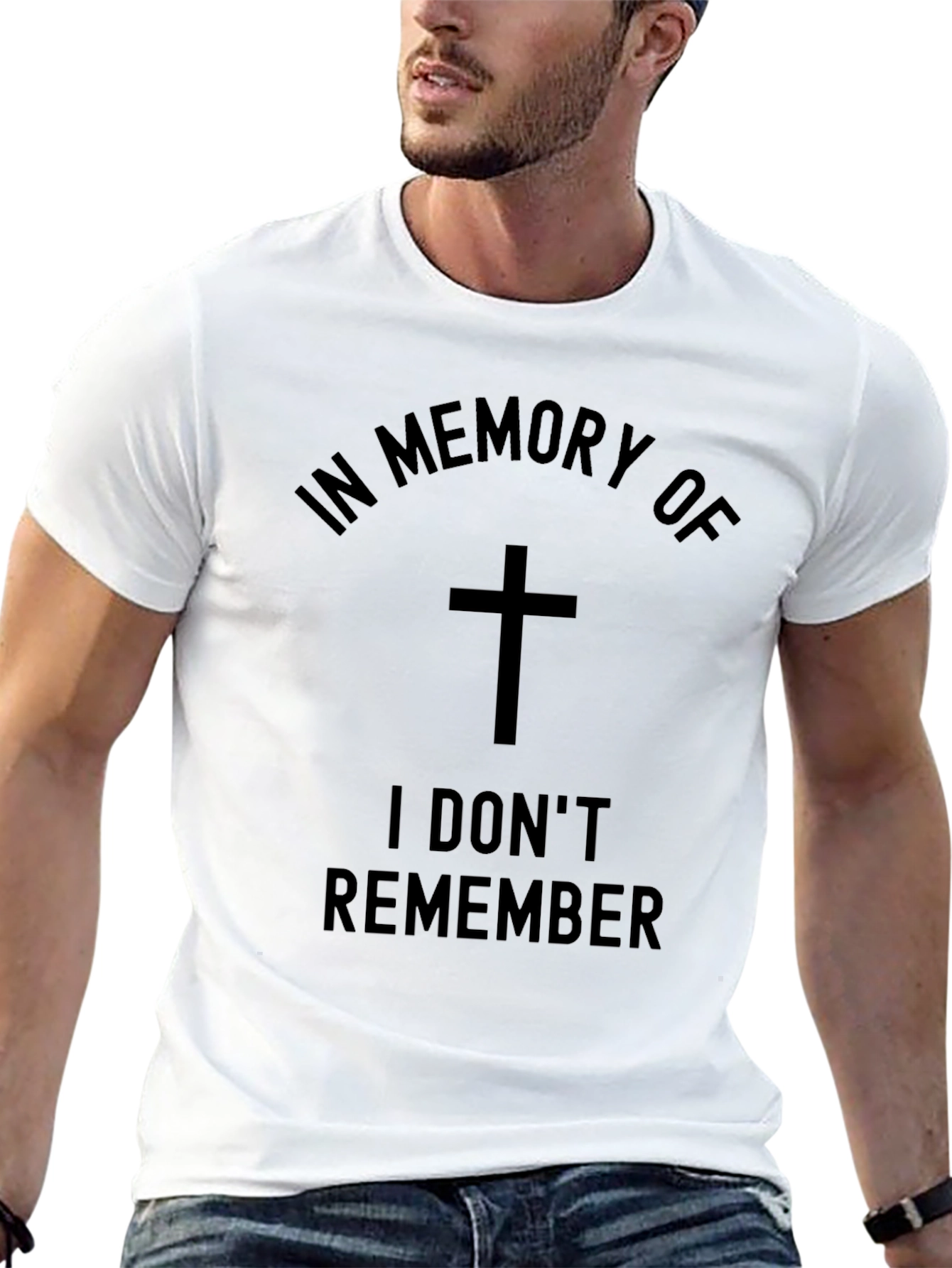 Humorous Memorial T-Shirt - I Dont Remember