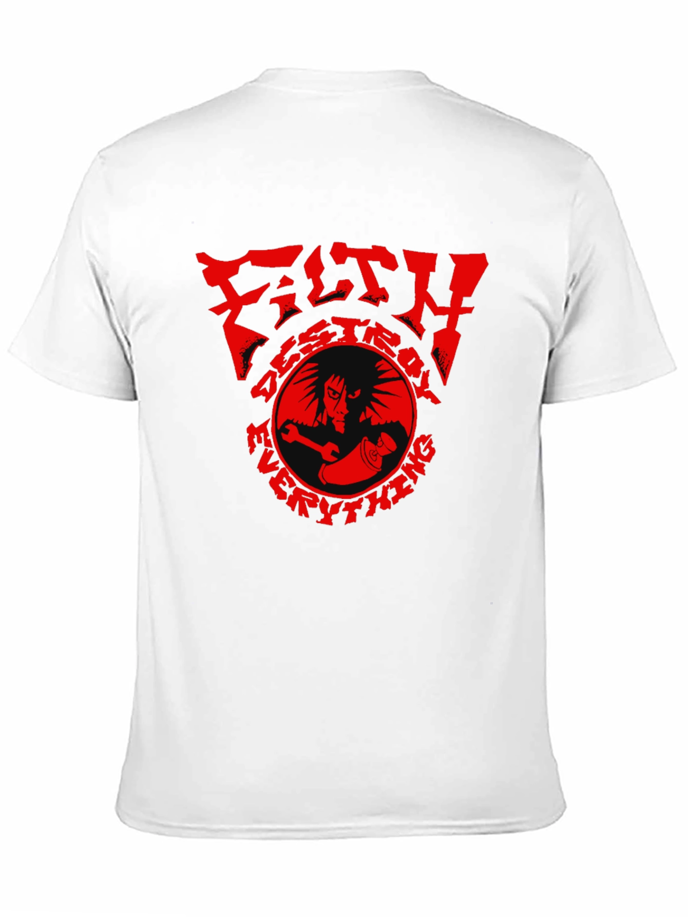 Filth Destroy Everything Graphic Tee - Black