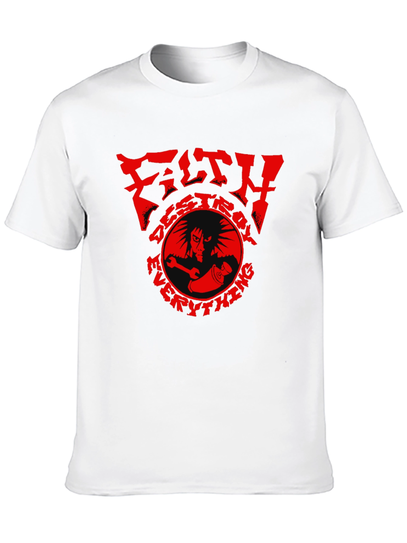 Filth Destroy Everything Graphic Tee - Black