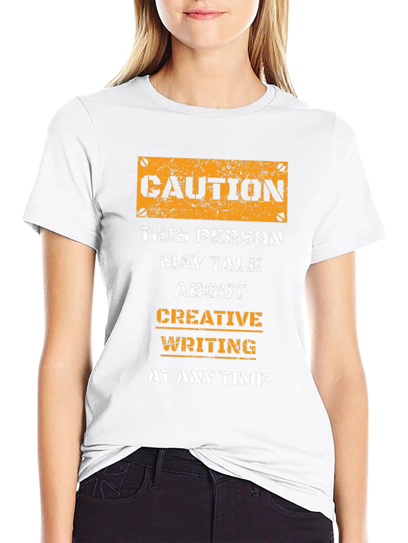 Caution: Creative Writing T-Shirt