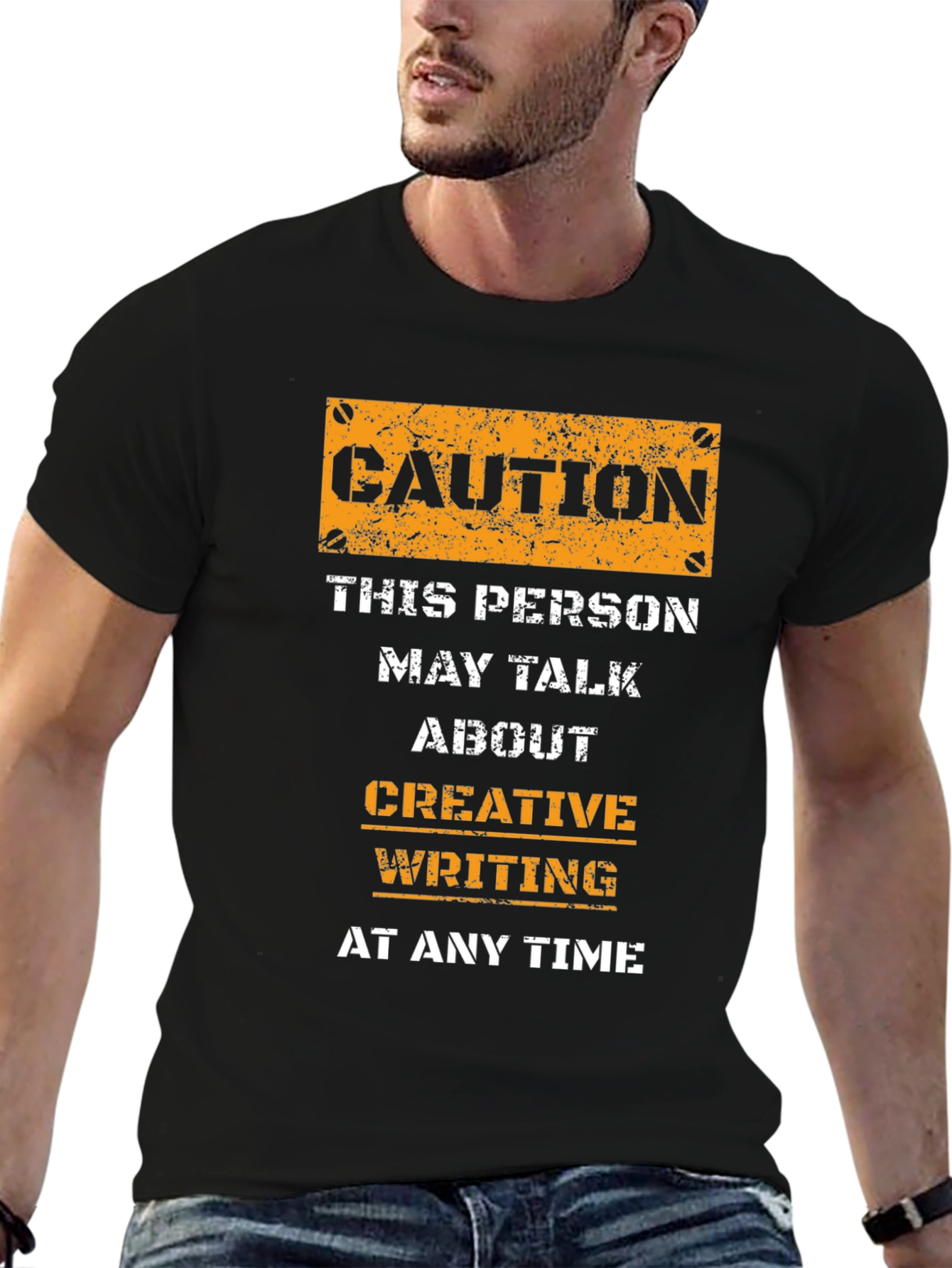 Caution: Creative Writing T-Shirt