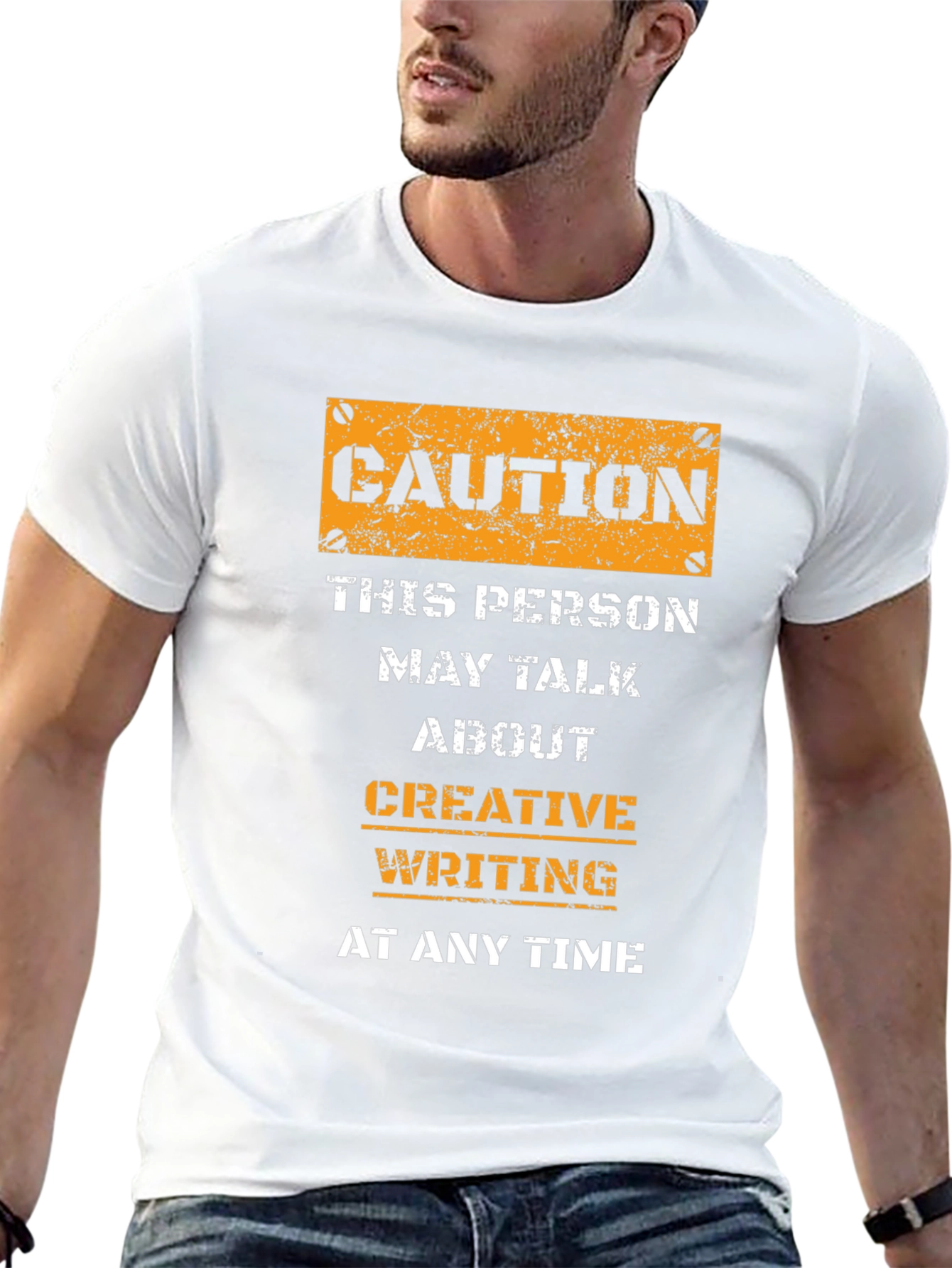 Caution: Creative Writing T-Shirt