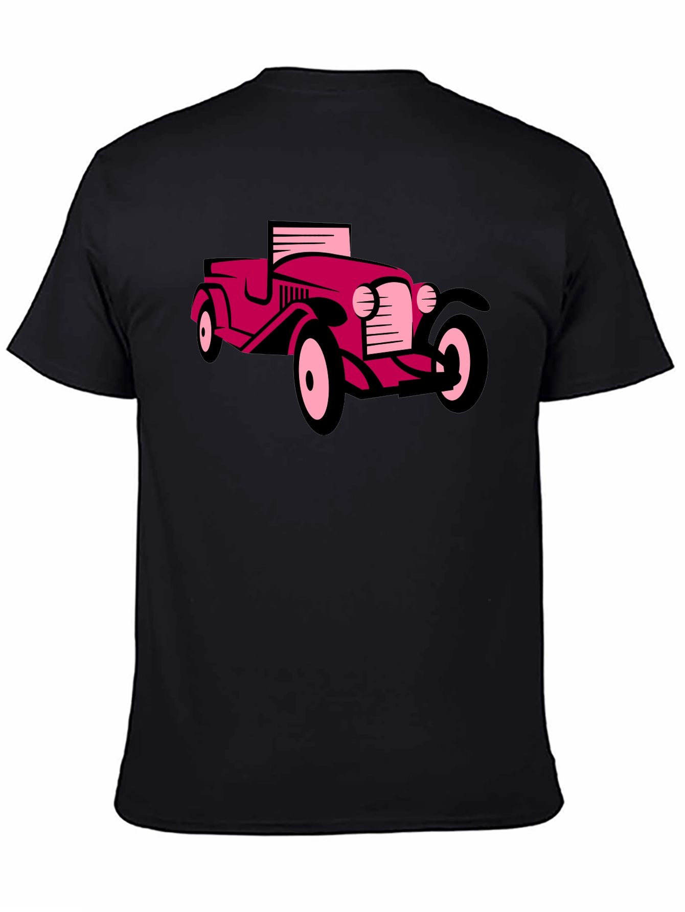 Classic Car Graphic Tee - Black
