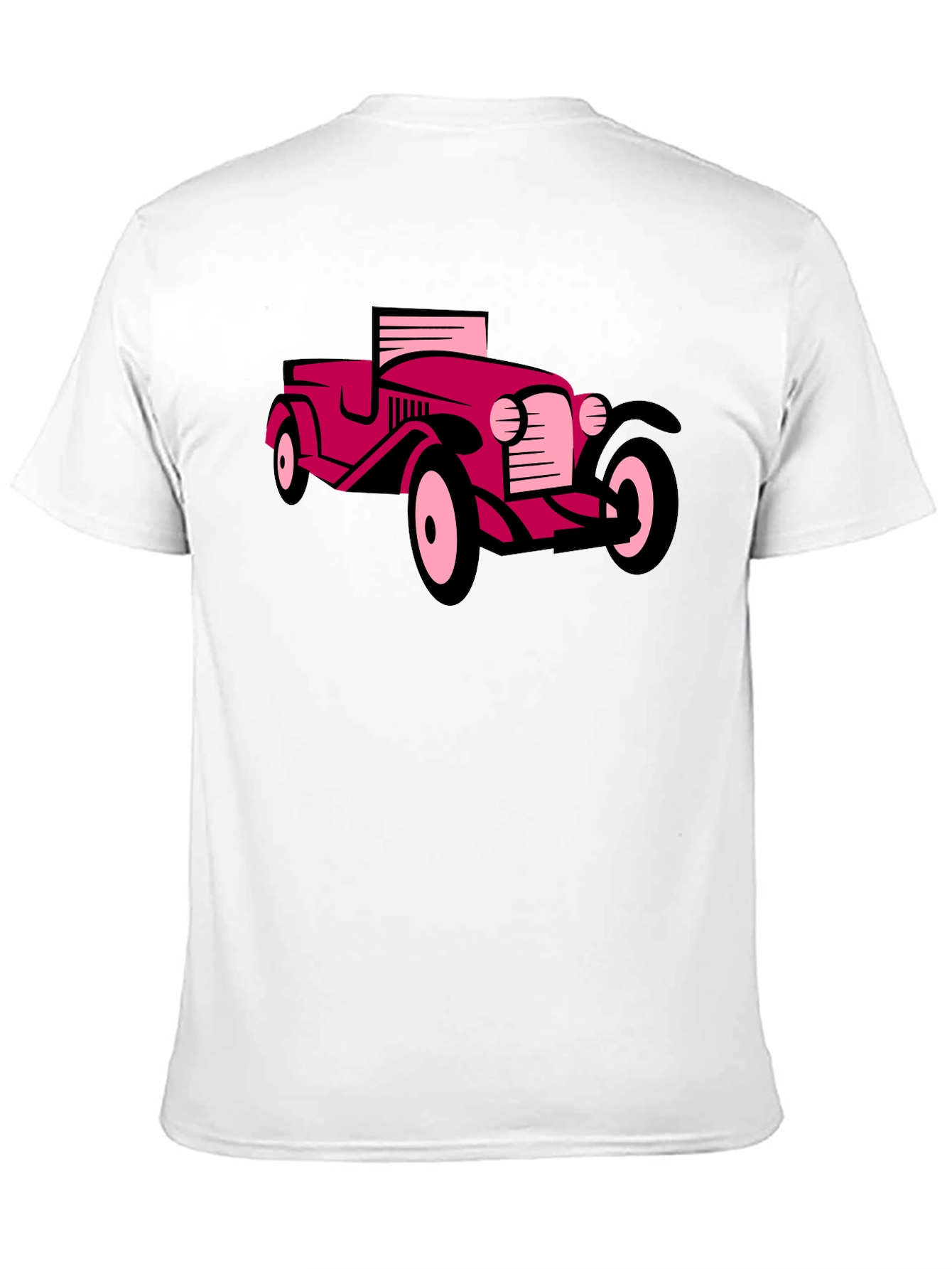 Classic Car Graphic Tee - Black