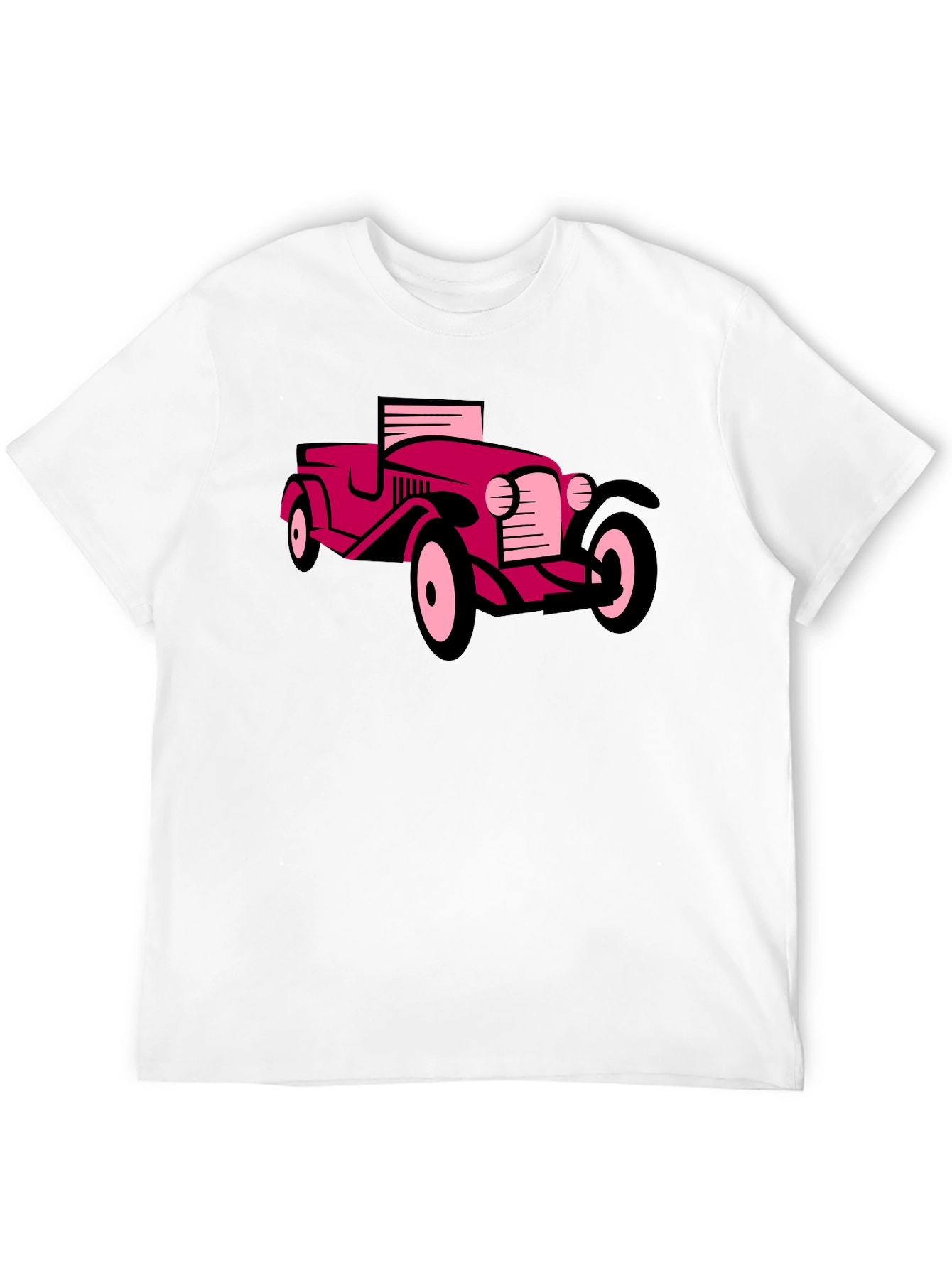 Classic Car Graphic Tee - Black