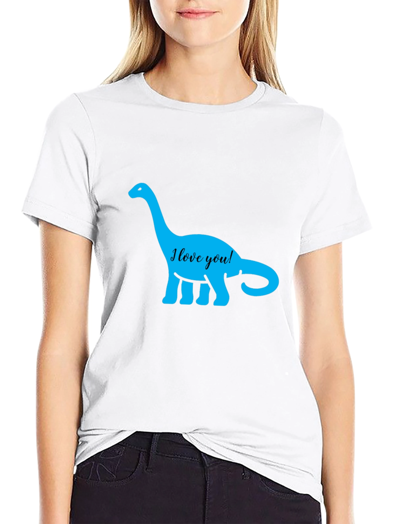 I Love You Dinosaur Graphic Tee
