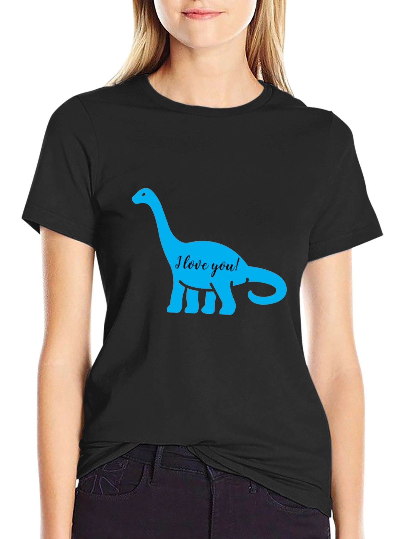 I Love You Dinosaur Graphic Tee