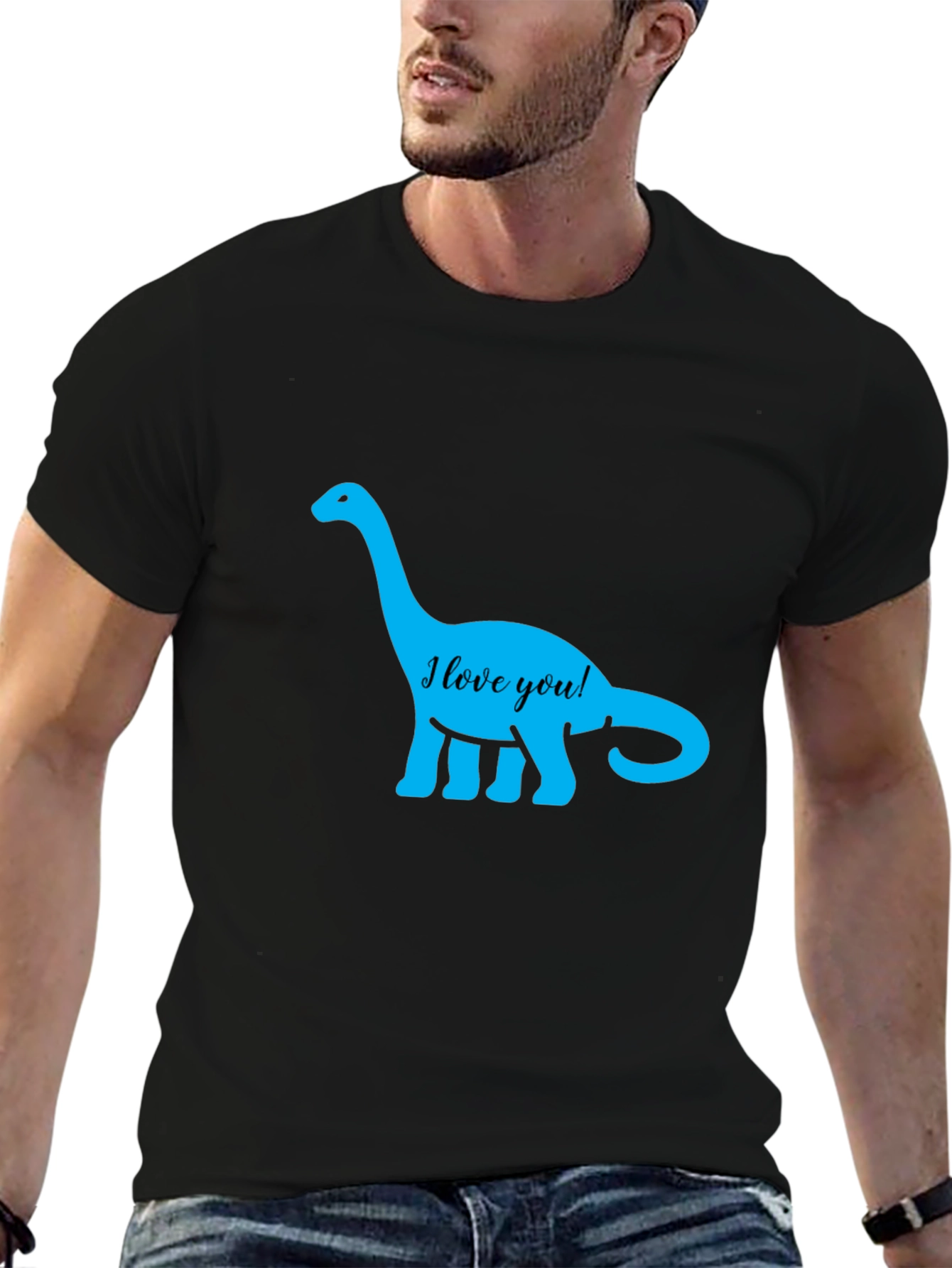 I Love You Dinosaur Graphic Tee