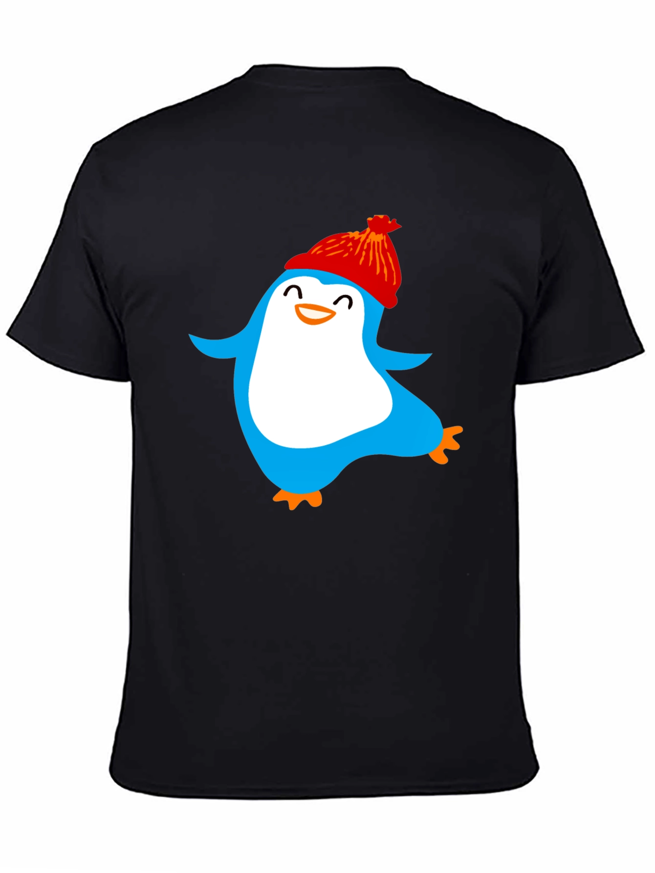 Fun Penguin Graphic Tee - Cozy Winter Style