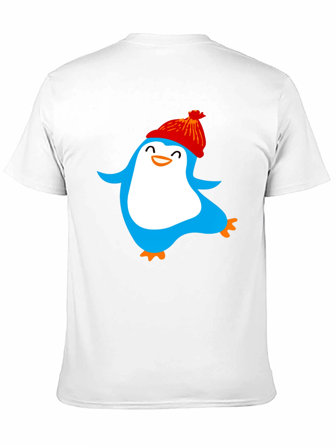 Fun Penguin Graphic Tee - Cozy Winter Style