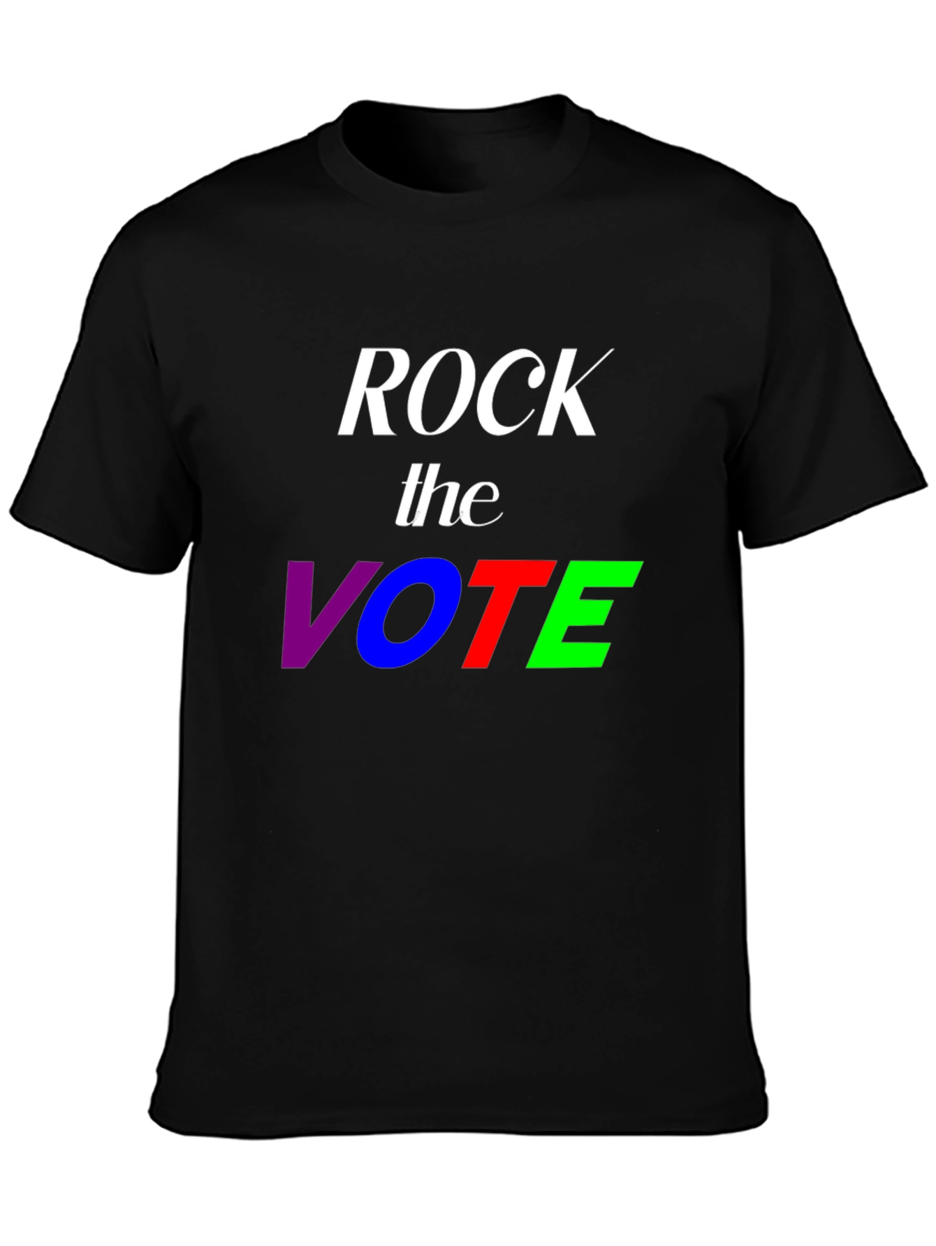 Rock the Vote T-Shirt - Patriotic Election Design