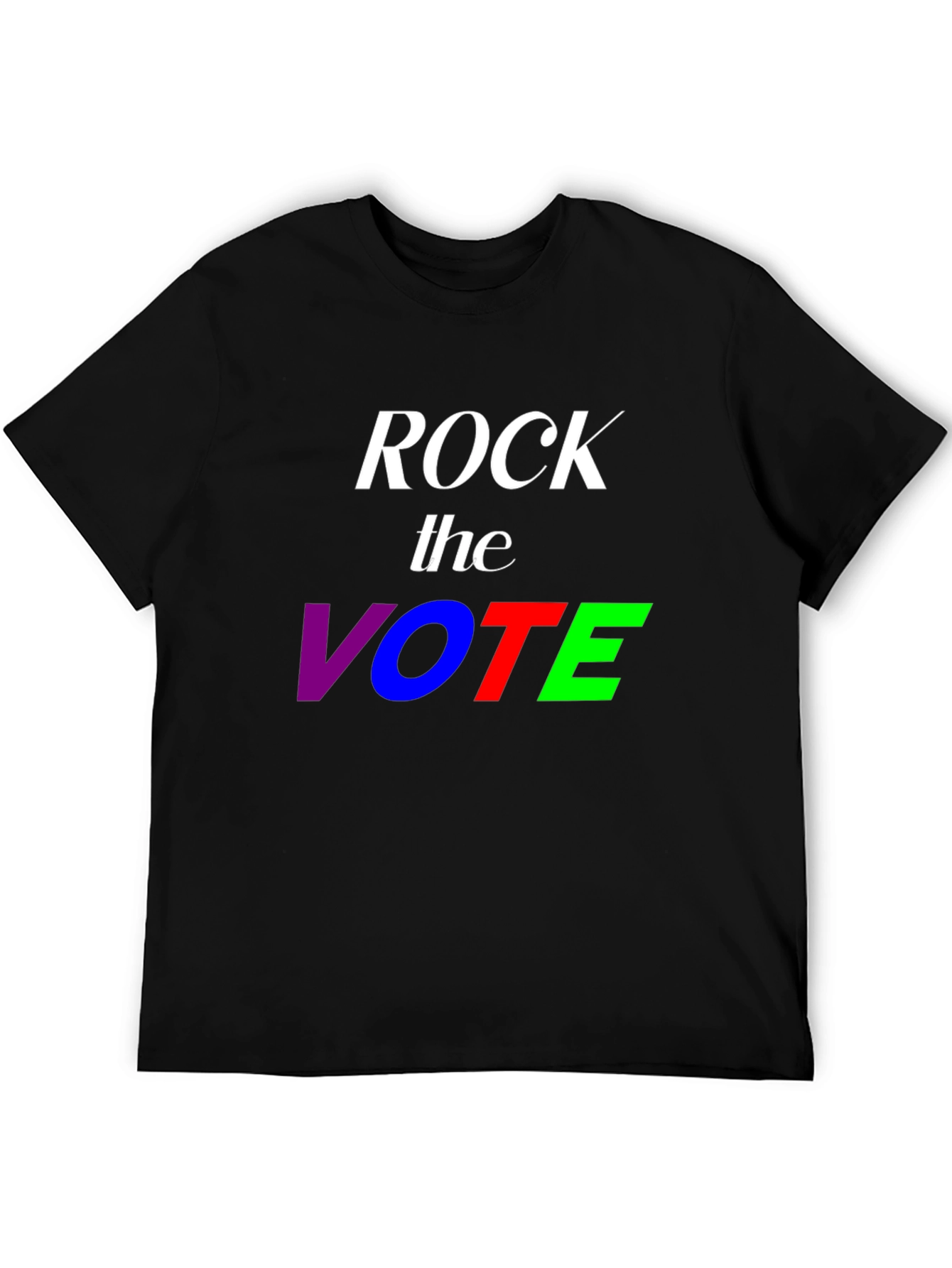 Rock the Vote T-Shirt - Patriotic Election Design
