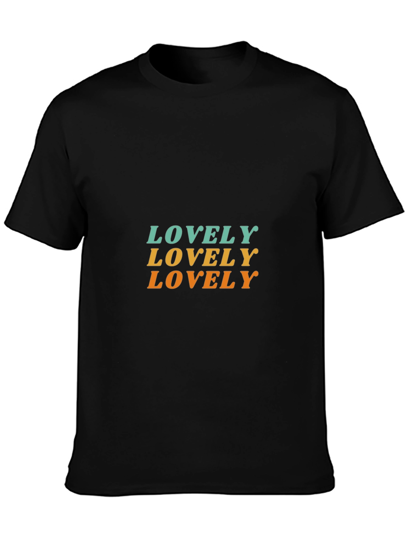 Lovely Graphic Tee - Retro Style