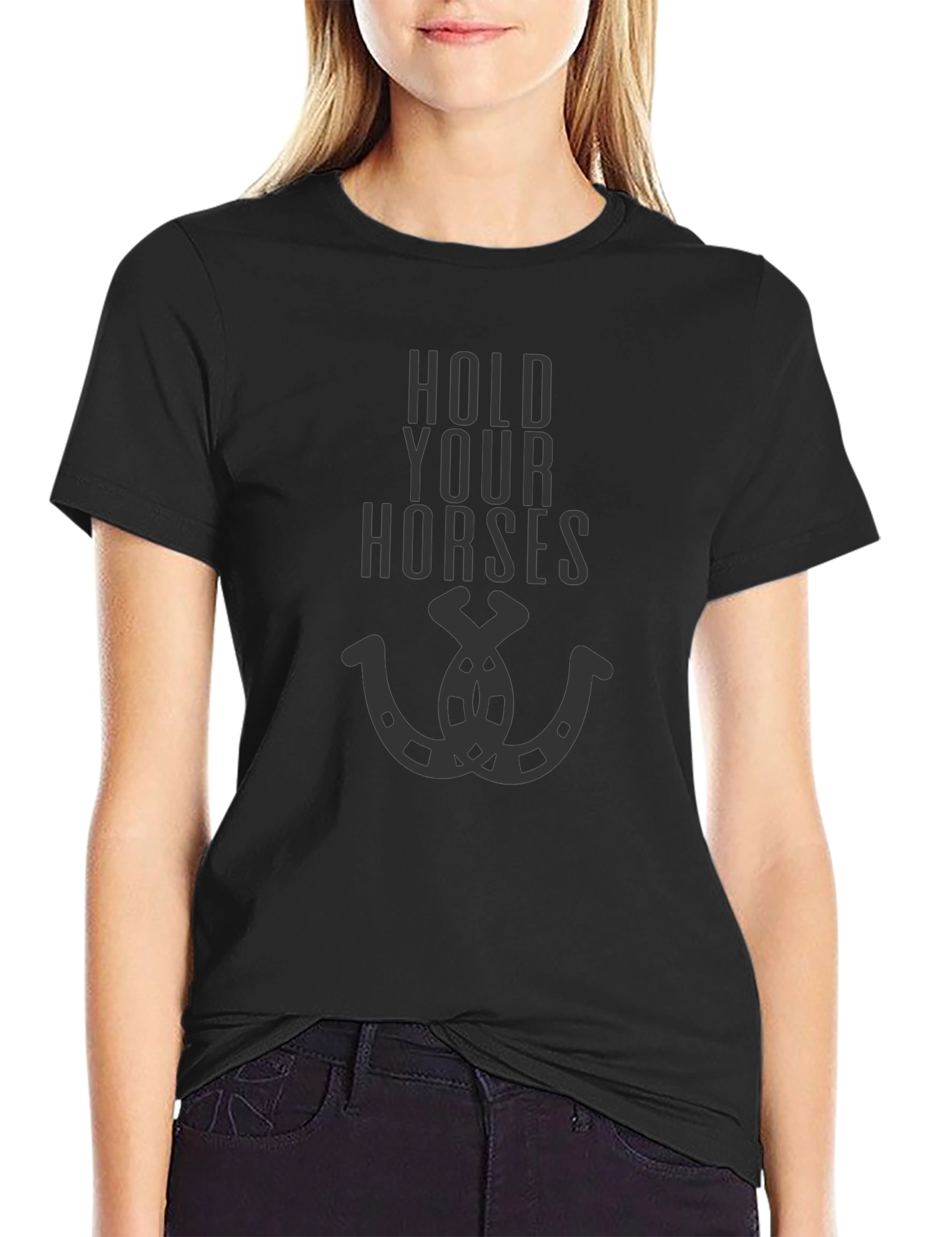 Hold Your Horses Graphic T-Shirt