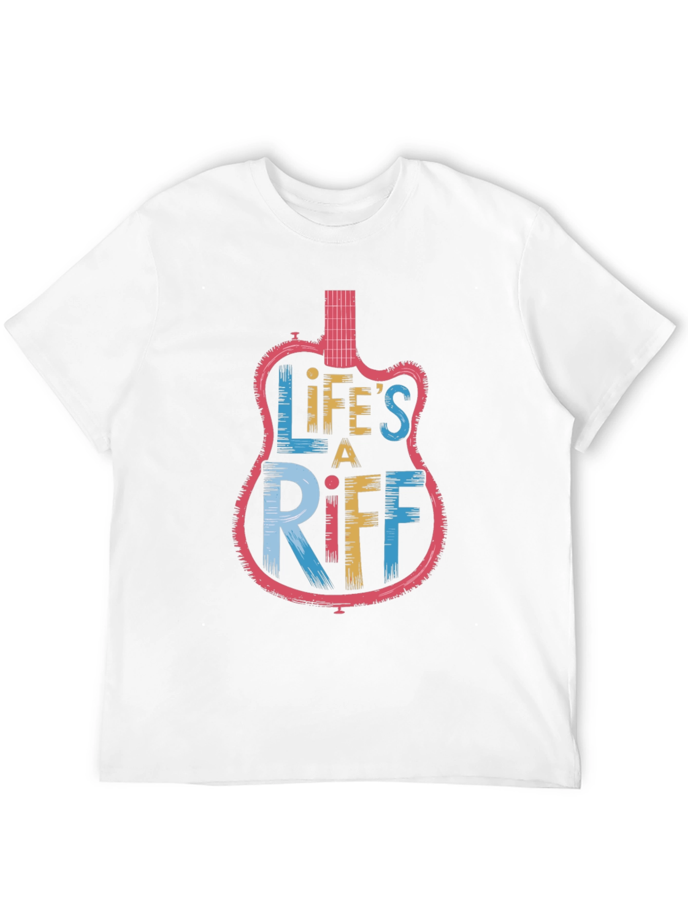 Lifes a Riff Graphic Tee - Musician Style